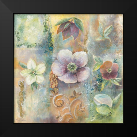 Beauty I Black Modern Wood Framed Art Print by Withaar, Rian