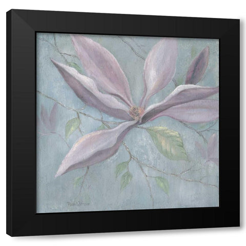 Purple I Black Modern Wood Framed Art Print by Withaar, Rian
