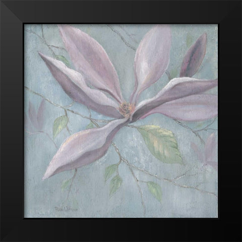 Purple I Black Modern Wood Framed Art Print by Withaar, Rian