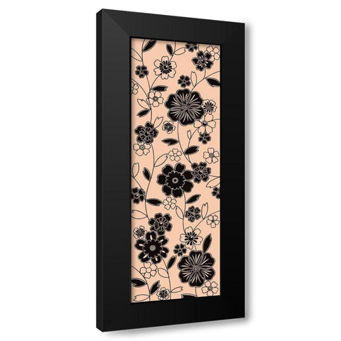 ACCORD VII Black Modern Wood Framed Art Print with Double Matting by Design Show