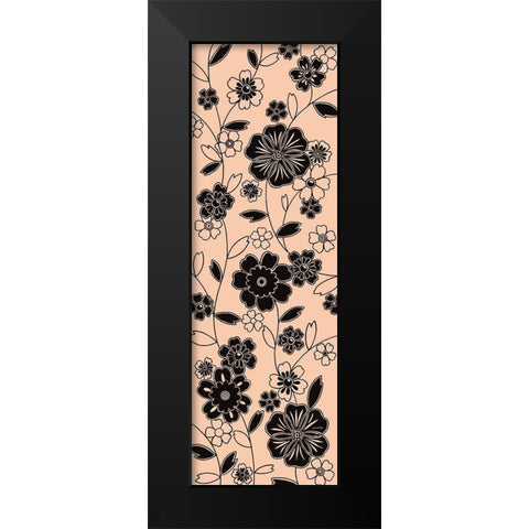 ACCORD VII Black Modern Wood Framed Art Print by Design Show