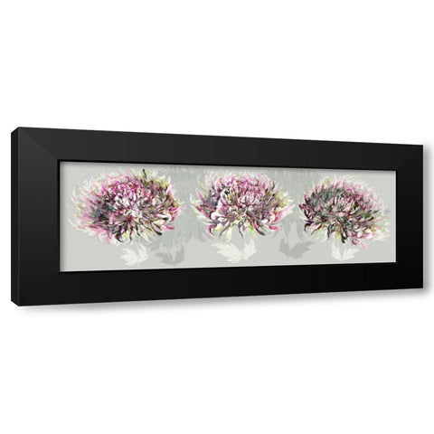 Pink Allure I Black Modern Wood Framed Art Print by Scaffardi, Sally