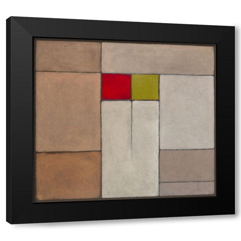 Harmony I Black Modern Wood Framed Art Print by Verbeek-Van Den Broek