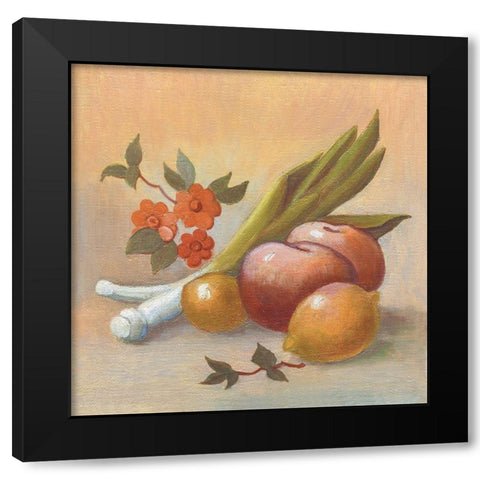 FROM THE KITCHEN V Black Modern Wood Framed Art Print by Slava