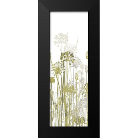 GARDEN SILHOUETTE I Black Modern Wood Framed Art Print by Ashby, Simon