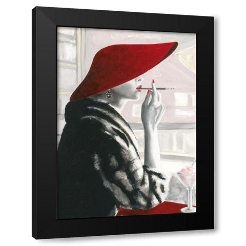 Charlene I Black Modern Wood Framed Art Print by Sedalia, David