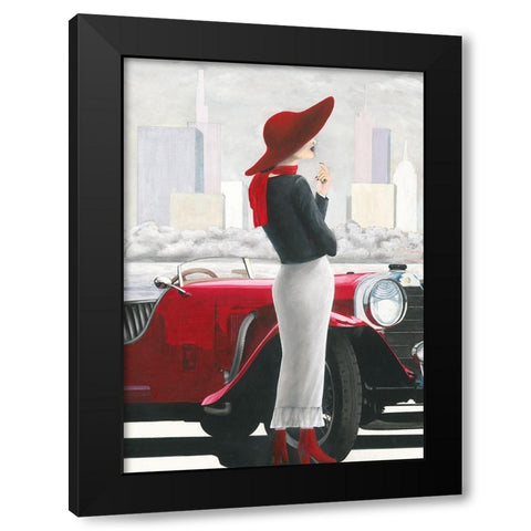 Charlene II Black Modern Wood Framed Art Print by Sedalia, David