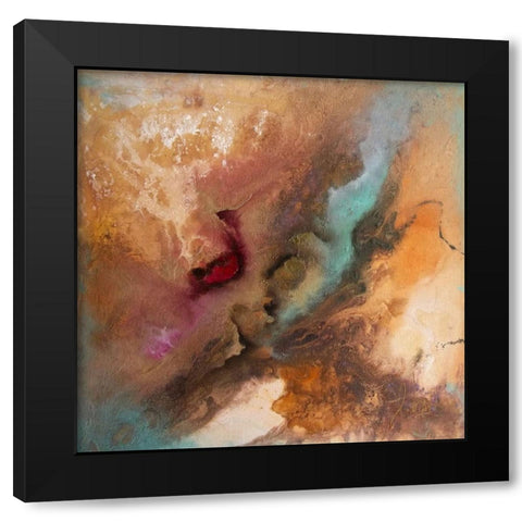 SONORITY Black Modern Wood Framed Art Print by Herrera, Leticia