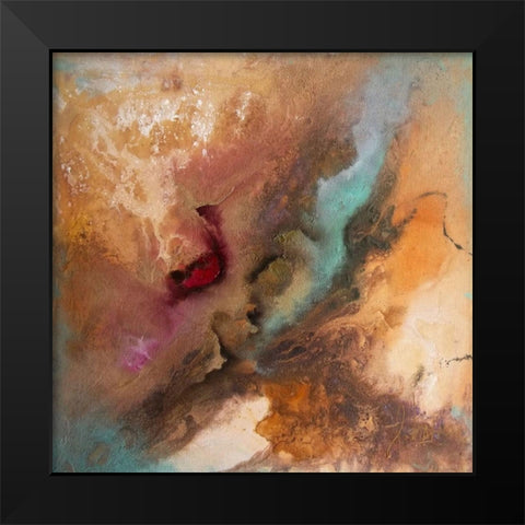 SONORITY Black Modern Wood Framed Art Print by Herrera, Leticia