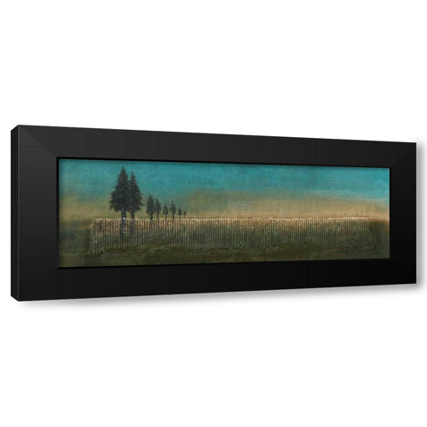Fir Trees I Black Modern Wood Framed Art Print by Kikani, Umang