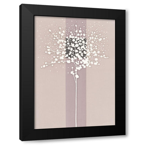 WHITE TREE II Black Modern Wood Framed Art Print by Sakai, Takashi