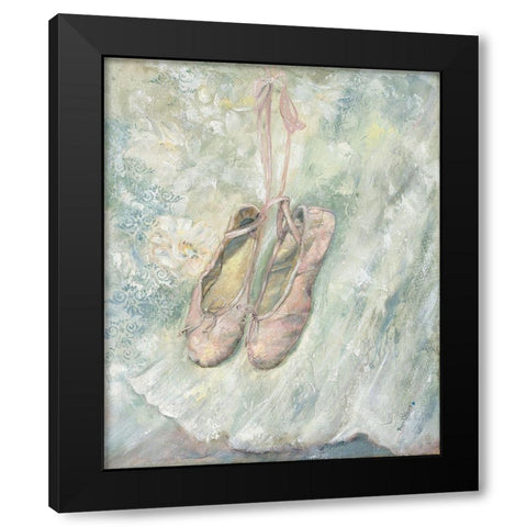 TOES PINK I Black Modern Wood Framed Art Print by Withaar, Rian