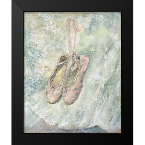 TOES PINK I Black Modern Wood Framed Art Print by Withaar, Rian