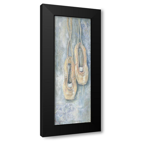 TOES PINK II Black Modern Wood Framed Art Print with Double Matting by Withaar, Rian