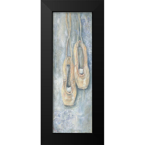 TOES PINK II Black Modern Wood Framed Art Print by Withaar, Rian