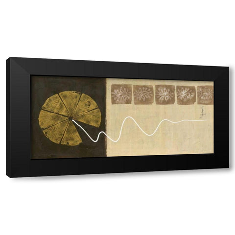 The Rising II Black Modern Wood Framed Art Print with Double Matting by Kikani, Umang