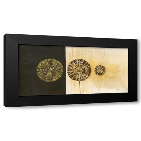 Lollies I Black Modern Wood Framed Art Print with Double Matting by Kikani, Umang