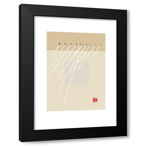 JAPANESE STYLE IV Black Modern Wood Framed Art Print by Sakai, Takashi