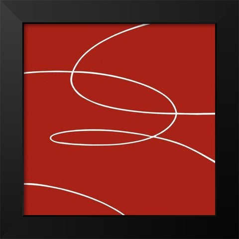 MEDITATION I Black Modern Wood Framed Art Print by Sakai, Takashi