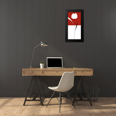 MEDITATION III Black Modern Wood Framed Art Print by Sakai, Takashi