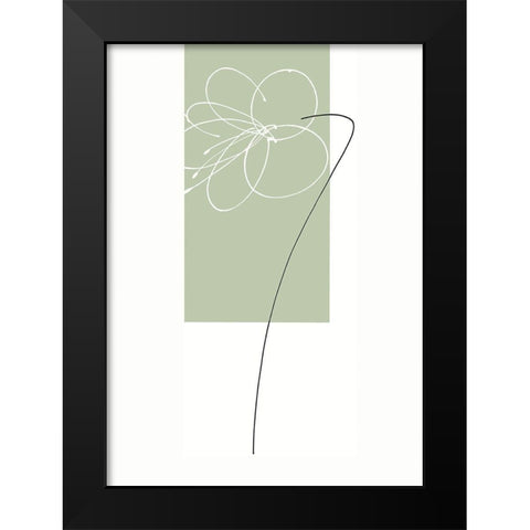 EARTH-BOUND II Black Modern Wood Framed Art Print by Sakai, Takashi