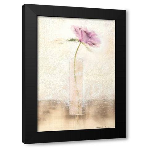 CALICO I Black Modern Wood Framed Art Print with Double Matting by Robertson, Marilyn