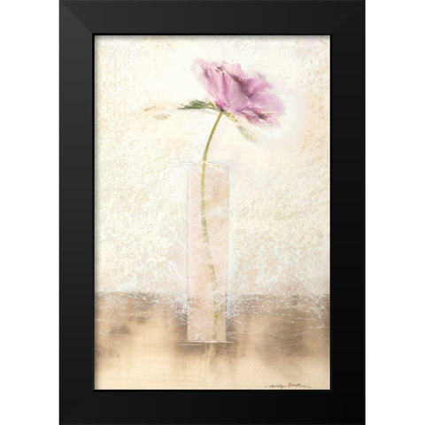 CALICO I Black Modern Wood Framed Art Print by Robertson, Marilyn