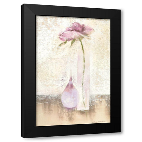 CALICO II Black Modern Wood Framed Art Print with Double Matting by Robertson, Marilyn