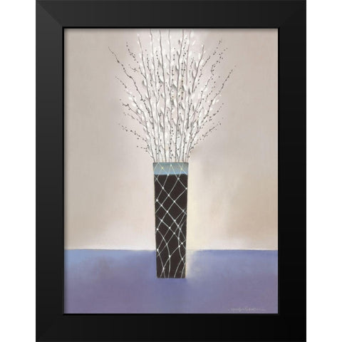 WILLOW I Black Modern Wood Framed Art Print by Robertson, Marilyn