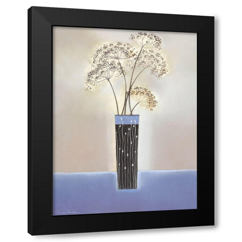 WILLOW II Black Modern Wood Framed Art Print by Robertson, Marilyn