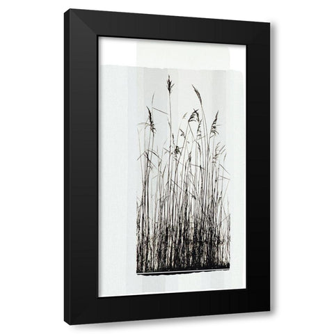 Garden Prairie I Black Modern Wood Framed Art Print by Verbeek-Van Den Broek