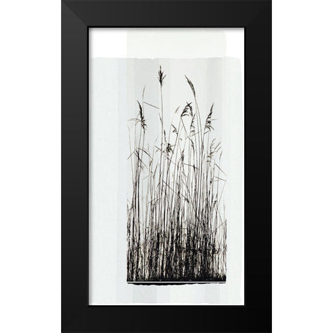 Garden Prairie I Black Modern Wood Framed Art Print by Verbeek-Van Den Broek