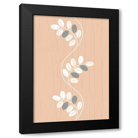 SILVER SPLENDOR I Black Modern Wood Framed Art Print by Design Show