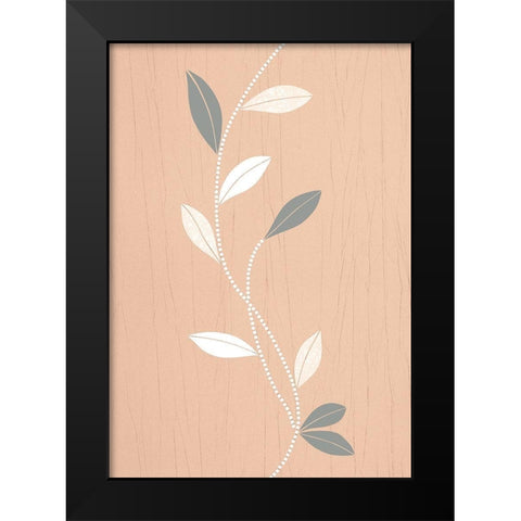 SILVER SPLENDOR II Black Modern Wood Framed Art Print by Design Show