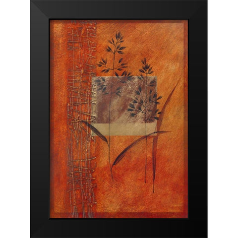 Autumn Prelude I Black Modern Wood Framed Art Print by Verbeek-Van Den Broek