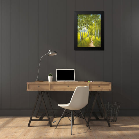 SUNDAY AFTERNOON II Black Modern Wood Framed Art Print by Smith, B.
