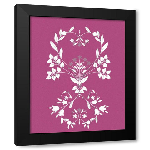 Heartfelt Black Modern Wood Framed Art Print with Double Matting by Design Show