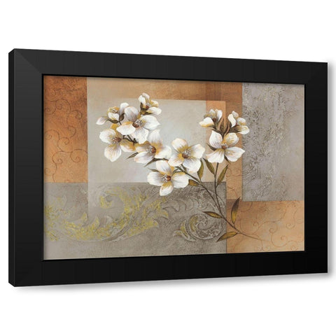 Indulgent Springs Black Modern Wood Framed Art Print with Double Matting by Verbeek-Van Den Broek