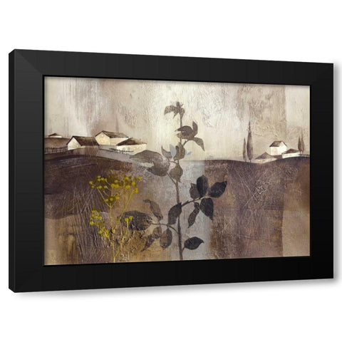 Tuscan Gold II Black Modern Wood Framed Art Print by Verbeek-Van Den Broek