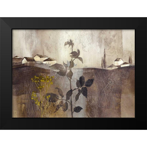Tuscan Gold II Black Modern Wood Framed Art Print by Verbeek-Van Den Broek