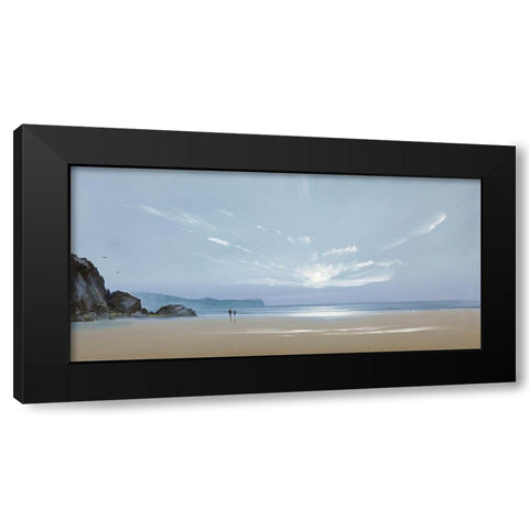 EBB TIDE II Black Modern Wood Framed Art Print with Double Matting by Lee, Spencer