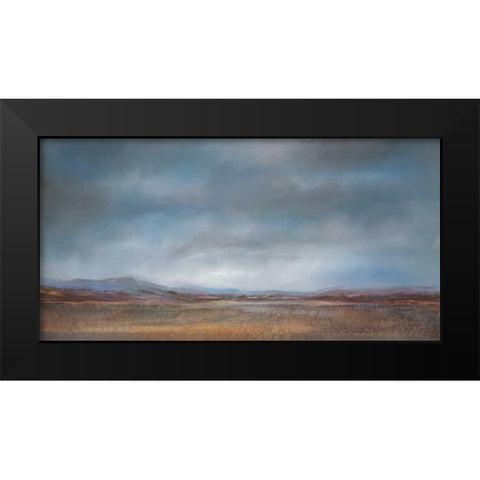 Hillside Vista I Black Modern Wood Framed Art Print by Dworok, Peter