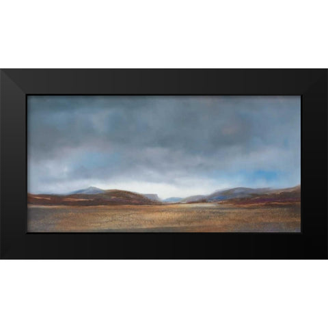 Hillside Vista II Black Modern Wood Framed Art Print by Dworok, Peter