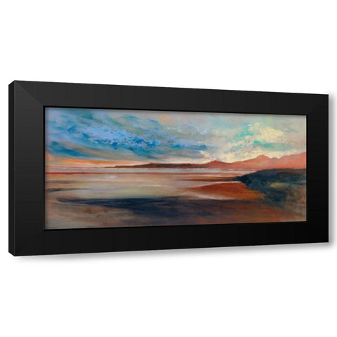 Evening Vista II Black Modern Wood Framed Art Print with Double Matting by Farrall-Doyle, Anne