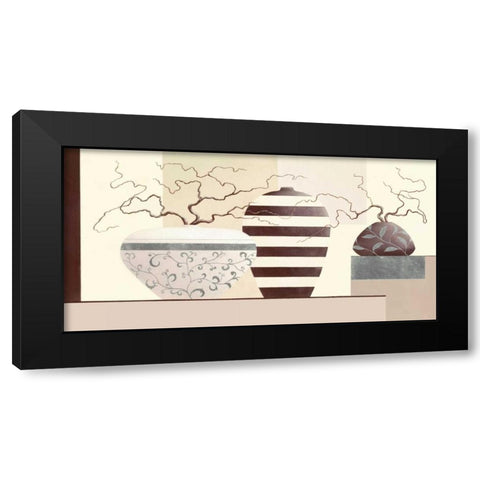 Timeless Twigs I Black Modern Wood Framed Art Print by Sedalia, David