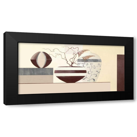 Timeless Twigs II Black Modern Wood Framed Art Print by Sedalia, David