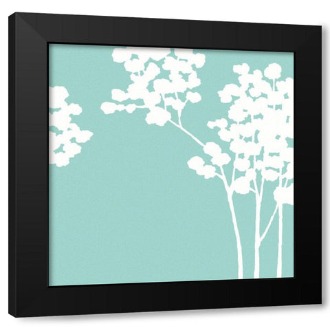 SUMMERS BOUNTY V Black Modern Wood Framed Art Print with Double Matting by Sakai, Takashi