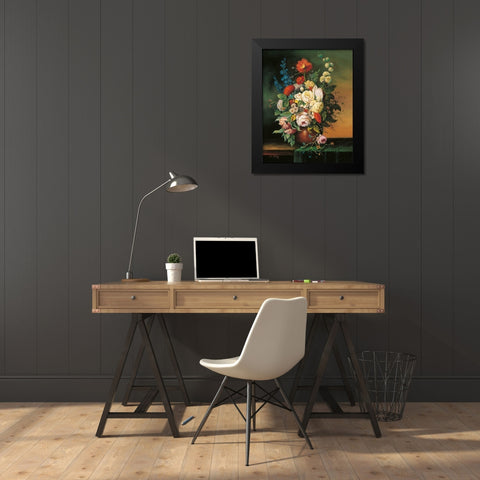 DUTCH STYLE CLASSICS I Black Modern Wood Framed Art Print by Pila