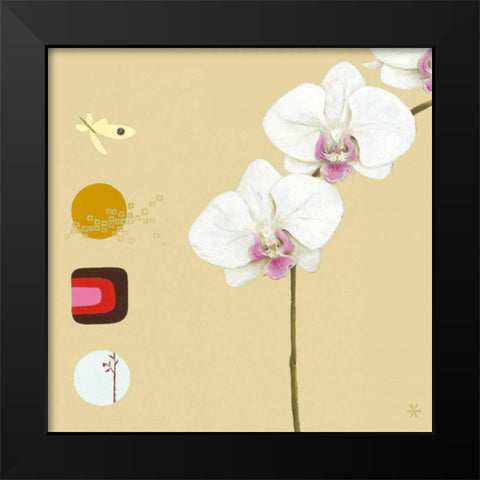 Orchid I Black Modern Wood Framed Art Print by Gore, Ally-Reader, Robert