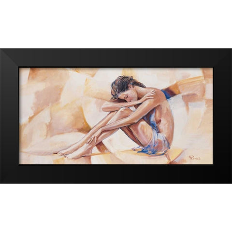 Judith Black Modern Wood Framed Art Print by Renee